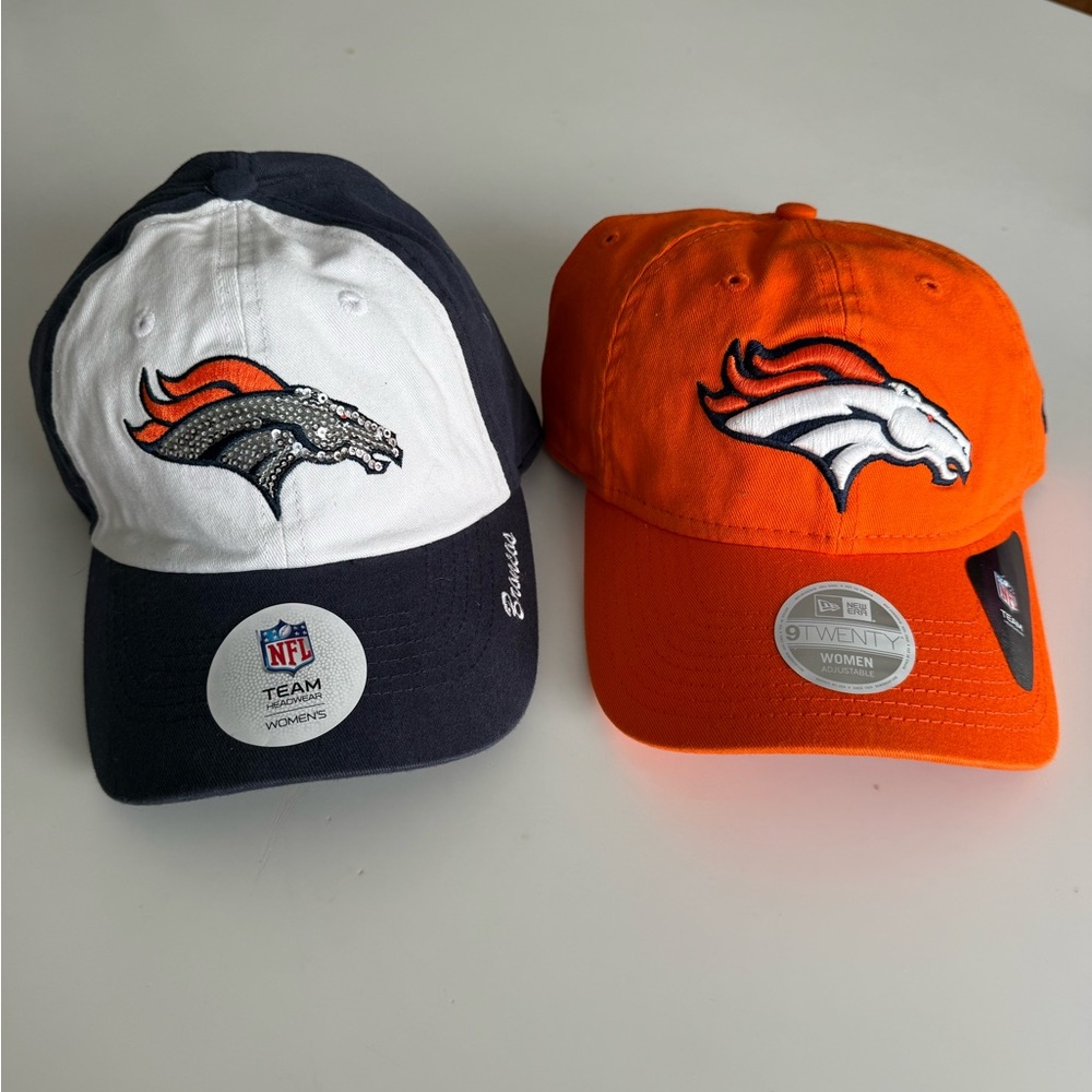 NFL Denver Broncos Women's Caps - Navy and Orange